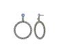 Preview: blue - Creole Cristal - Konplott earrings